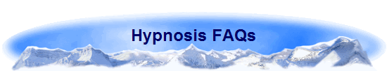 Hypnosis FAQs